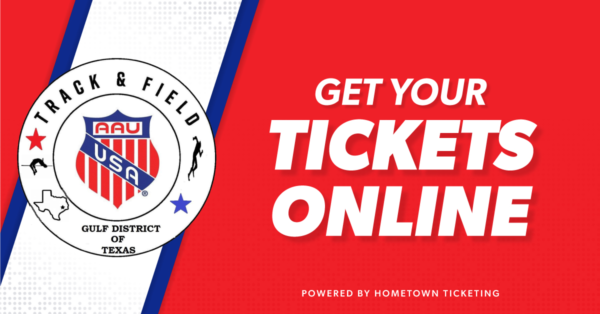 Texas Gulf AAU District Largest AAU Track and Field Region